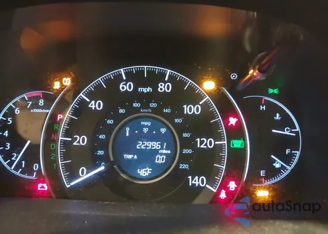 2012 Honda Cr-V Ex-L z USA, uszkodzony, nr VIN JHLRM4H71CC001278